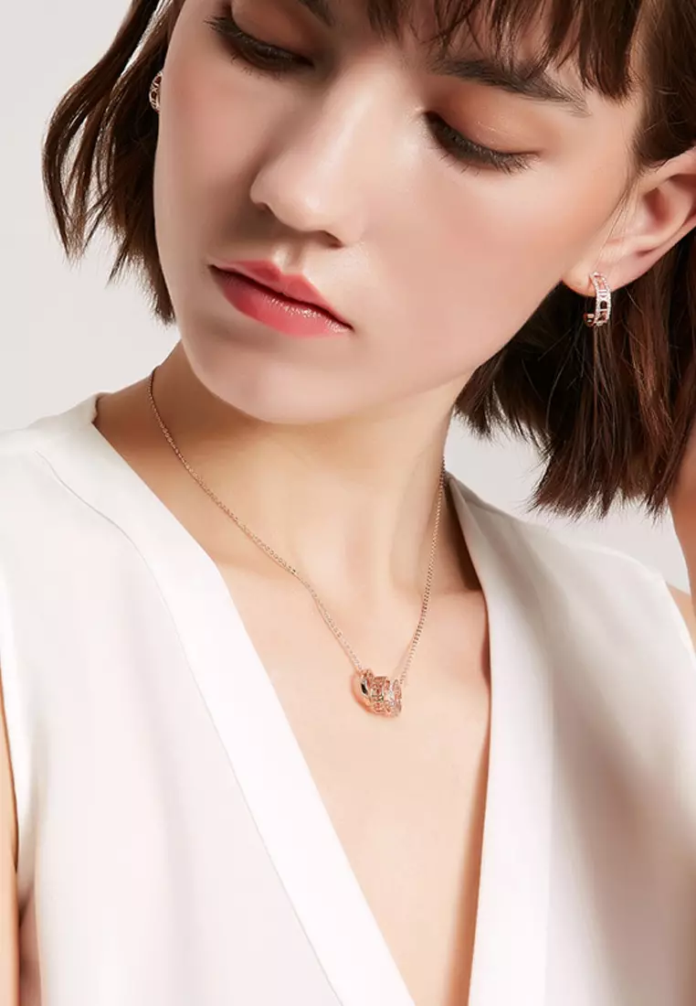 Faith三環流動吊墜項鍊