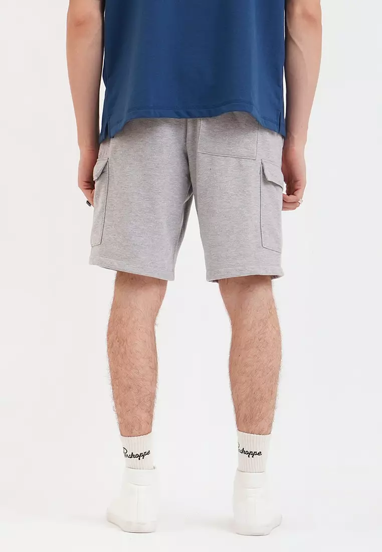 Men's knit cargo shorts sale
