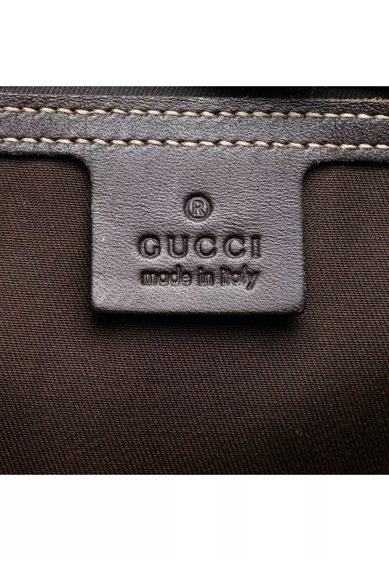 Pre-Loved Gucci Gg Supreme Joy Vertical Tote