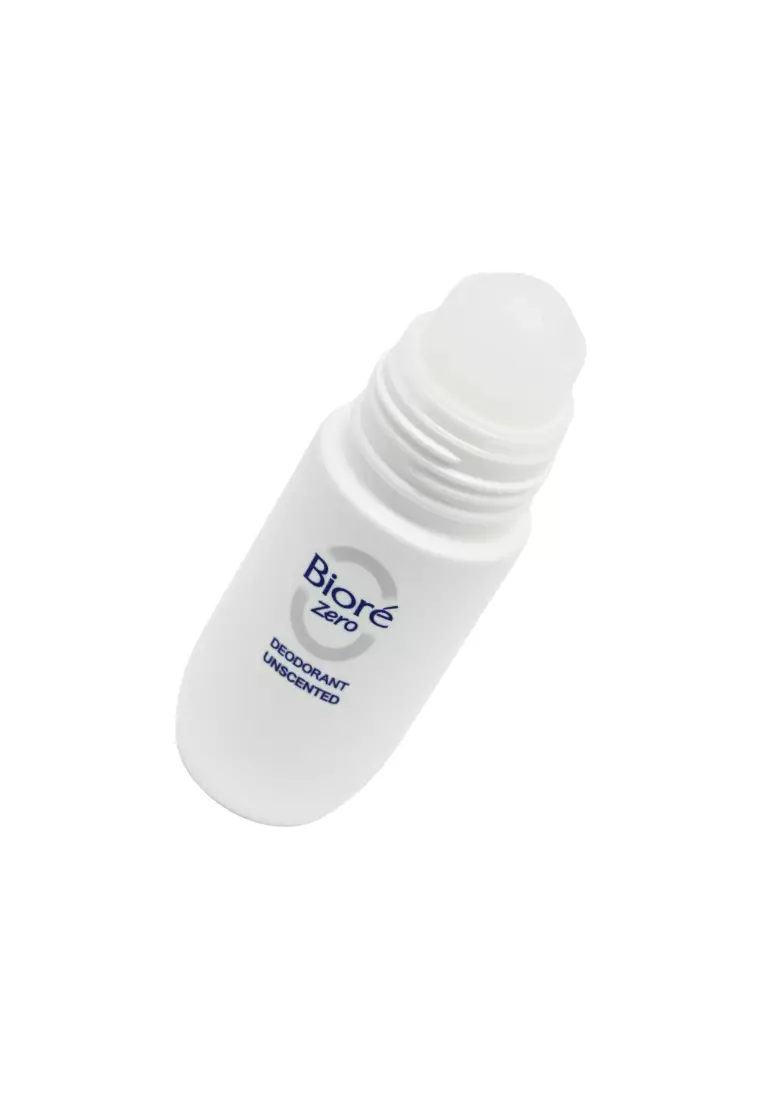 Bioré Zero Roll-On (Unscented) (40ml)