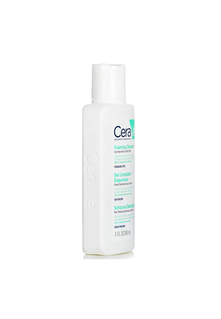 CERAVE - Foaming Facial Cleanser for Normal to Oily Skin 88ml/3oz