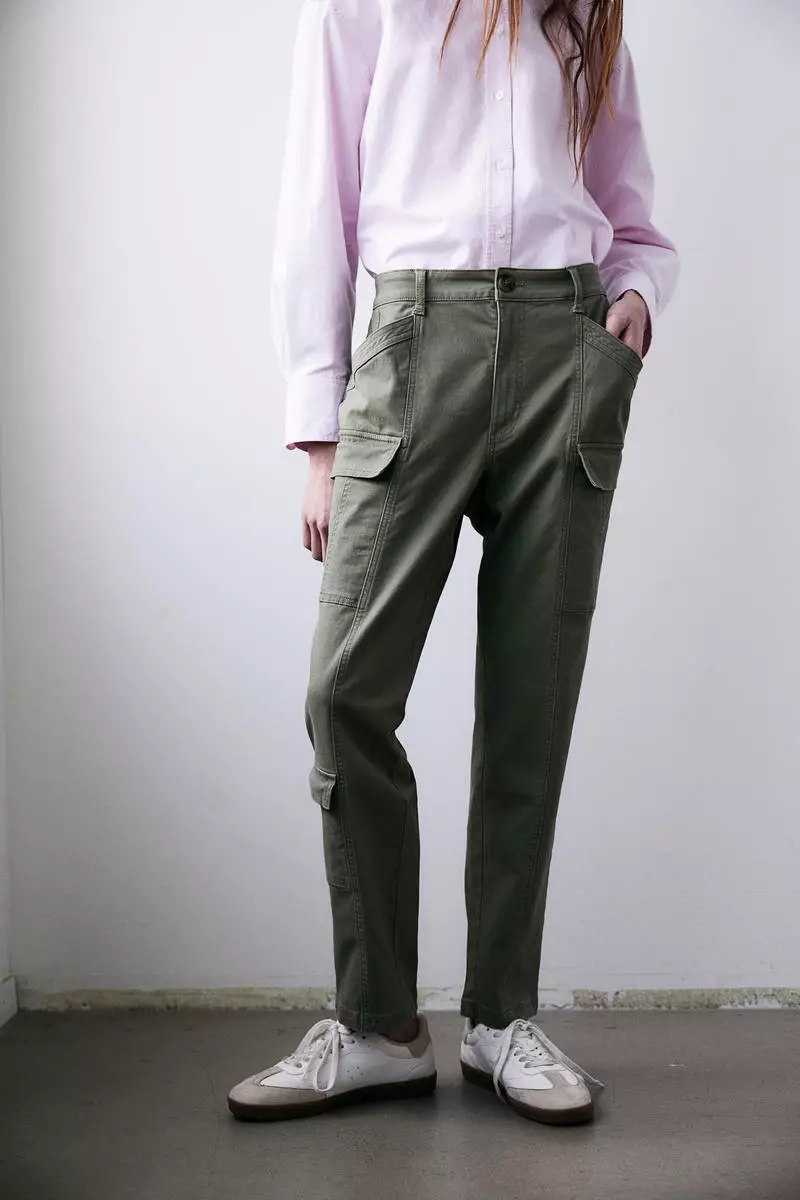 Buy H&M Twill cargo trousers 2024 Online