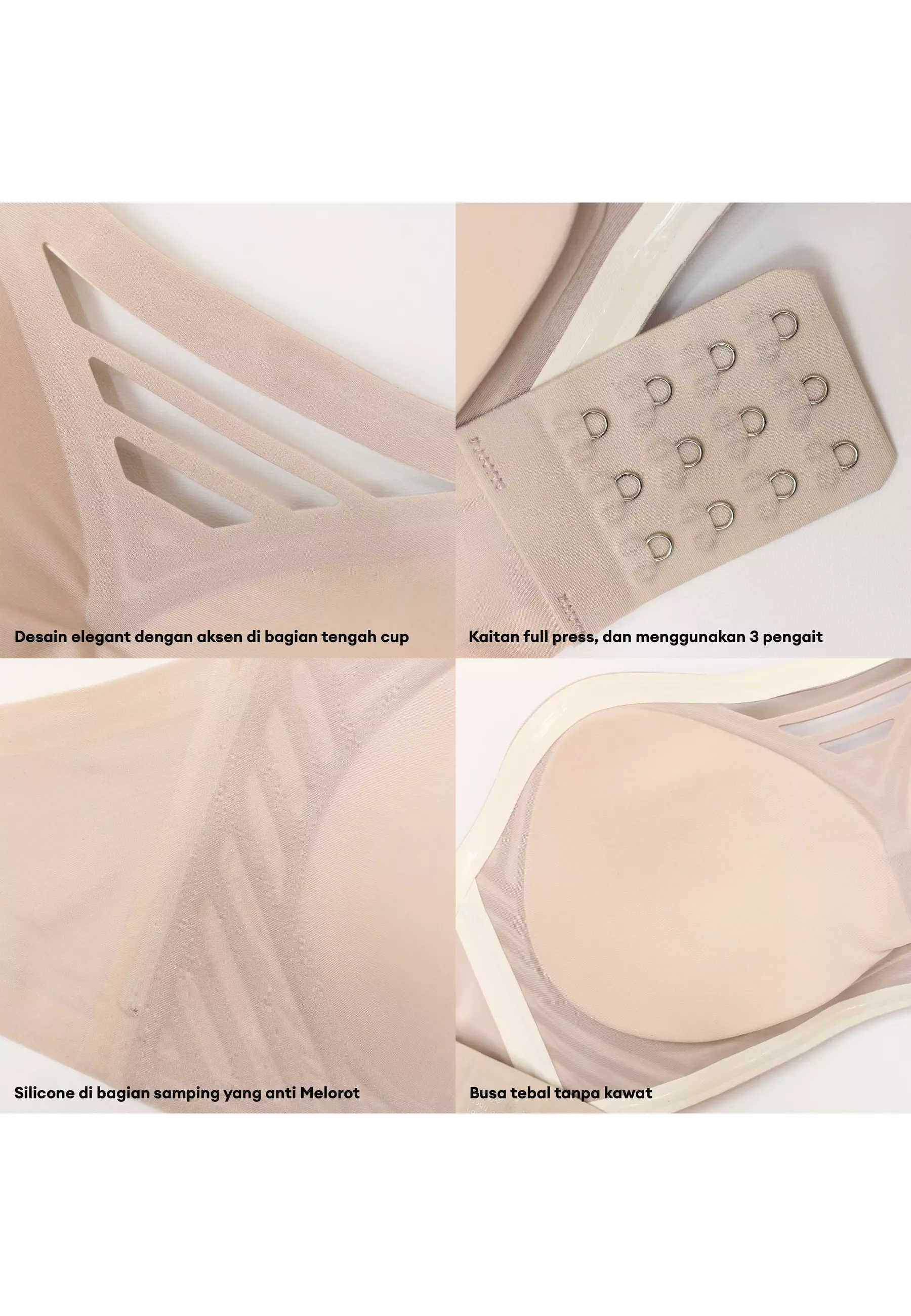 You’ve (YouHave) BH Bra Seamless Kemben Super Premium Bikini Lem Silikon Silicone Sport Bra Wanita Tanpa Kait 100174