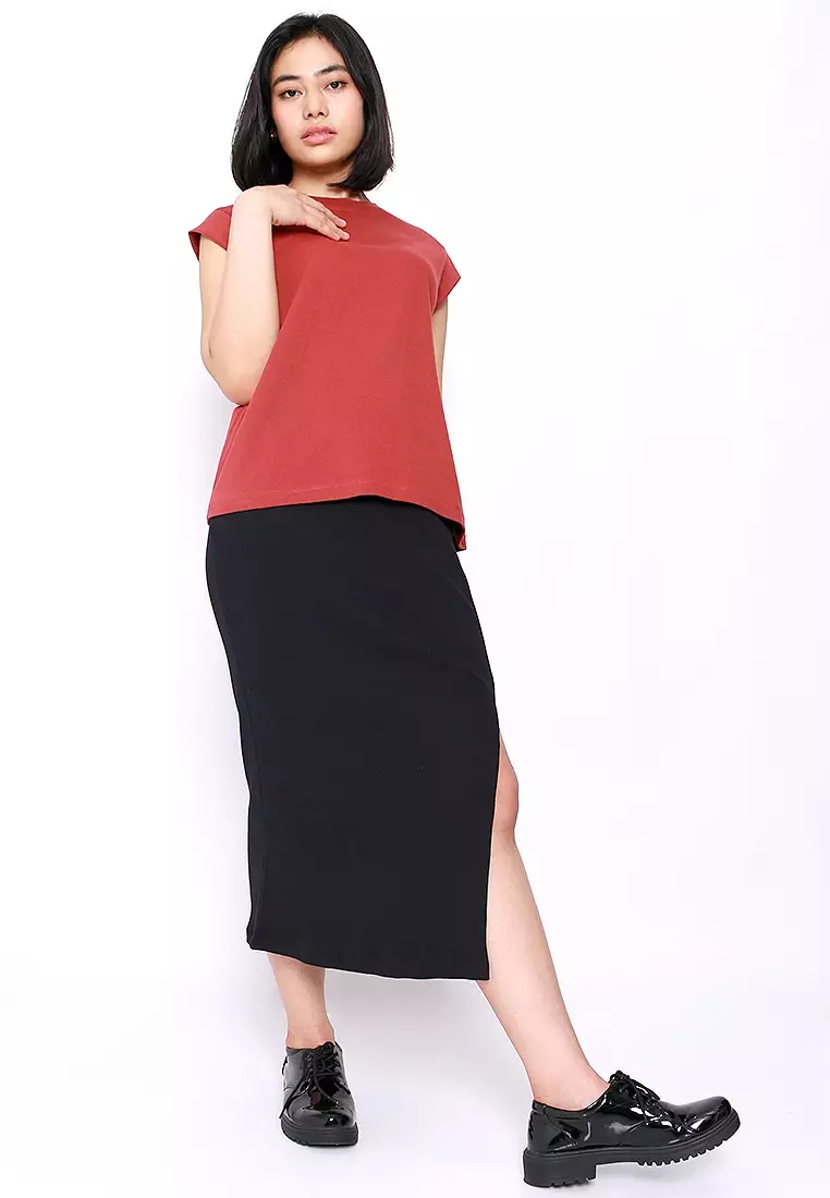 Short Sleeve Cotton Tee Aireen