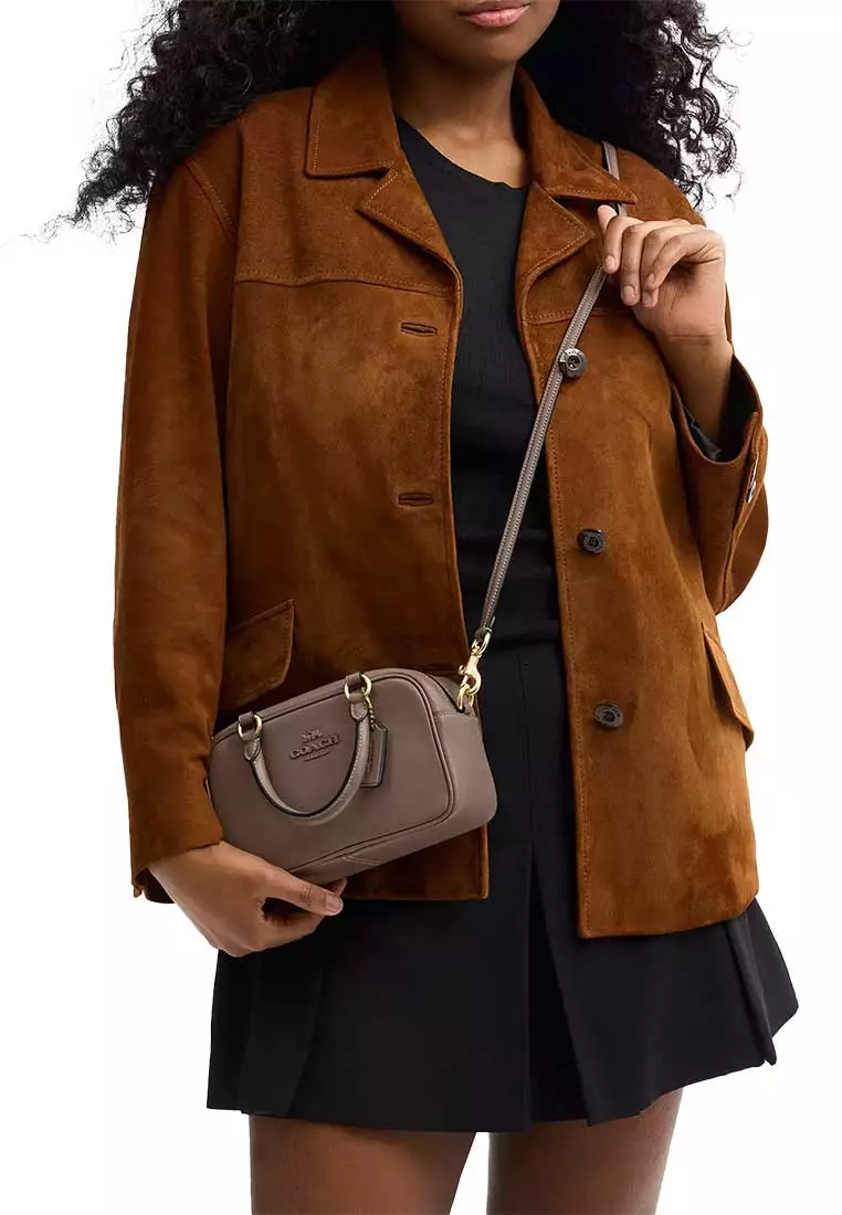 Satchel Crossbody Bag Dark Stone CT776