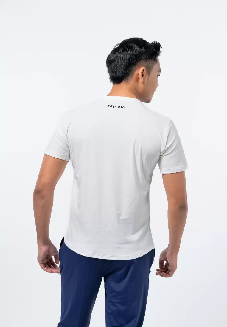 MEN'S T-SHIRT ICE SILK ELASTIC RUBIK'S CUBE