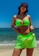 LYCKA green LNN1223 Korean Lady Bikini Swinwear Green E8904US2CF2375GS_2