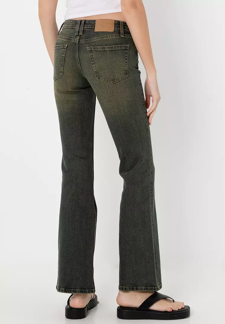 Low Rise Bootcut Jeans