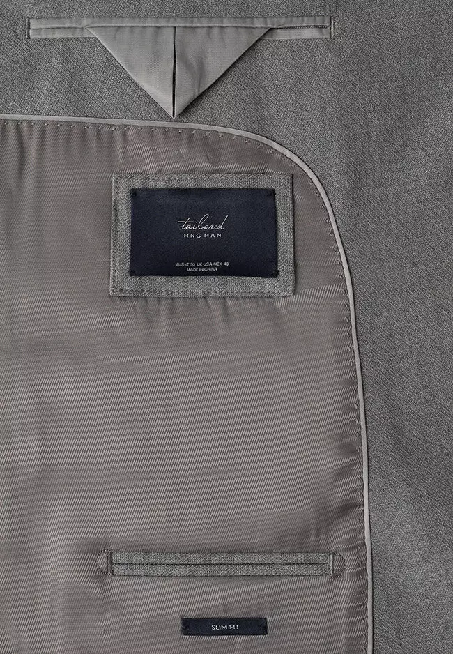 Slim Fit Suit Blazer