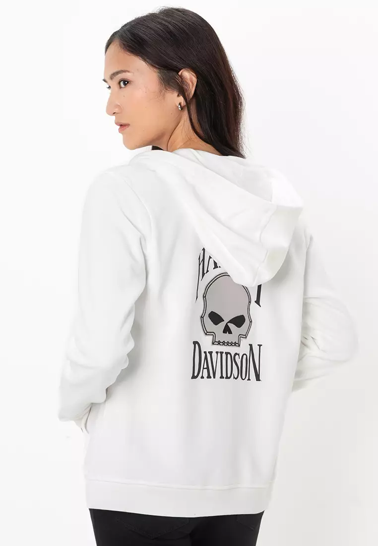 Harley-Davidson® Willie G™ Skull Full Zip Fleece Hoodie