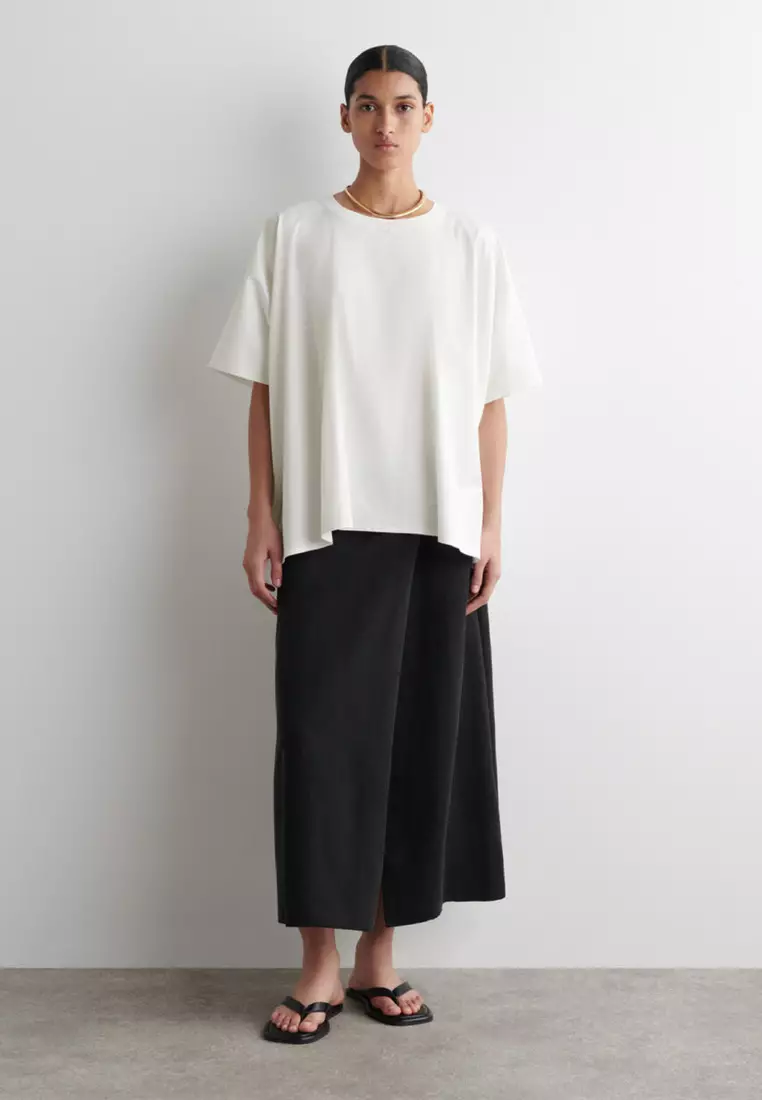 OVERSIZED BATWING-SLEEVE T-SHIRT