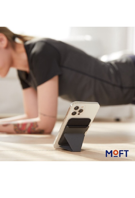 MOFT MOFT MagSafe Wallet Stand iPhone12 專用超薄隱形 磁吸手機支架(天藍色)