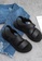 Twenty Eight Shoes 黑色 VANSA  條子果凍膠涼鞋  VSW-R18191 08D8ESH2E86A1FGS_3