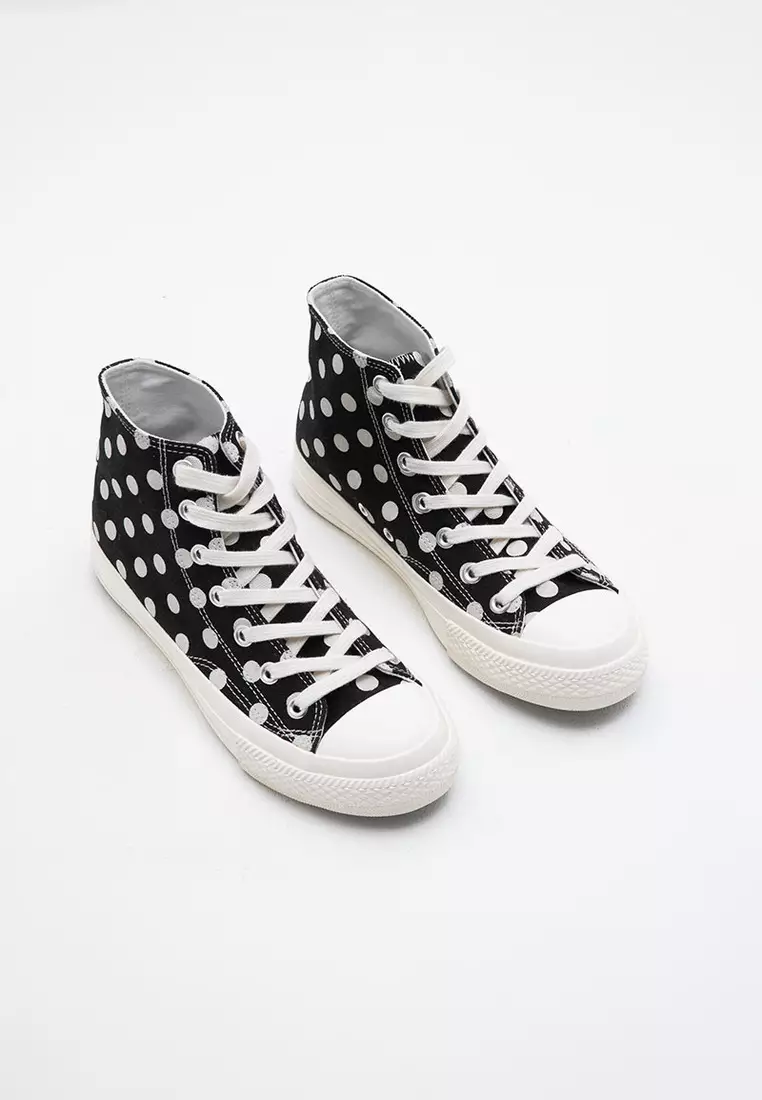 Sofia Yolla Pattern Sneaker Black