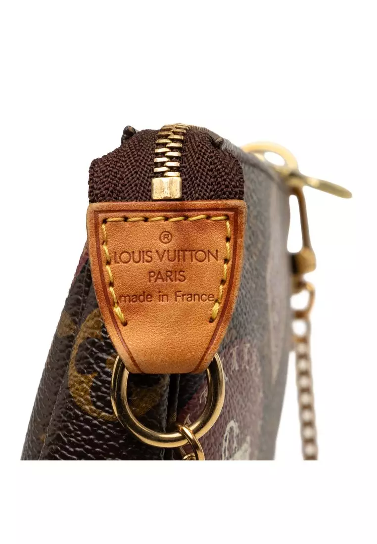 Pre-Loved Louis Vuitton Monogram Patch Mini Pochette Accessoires