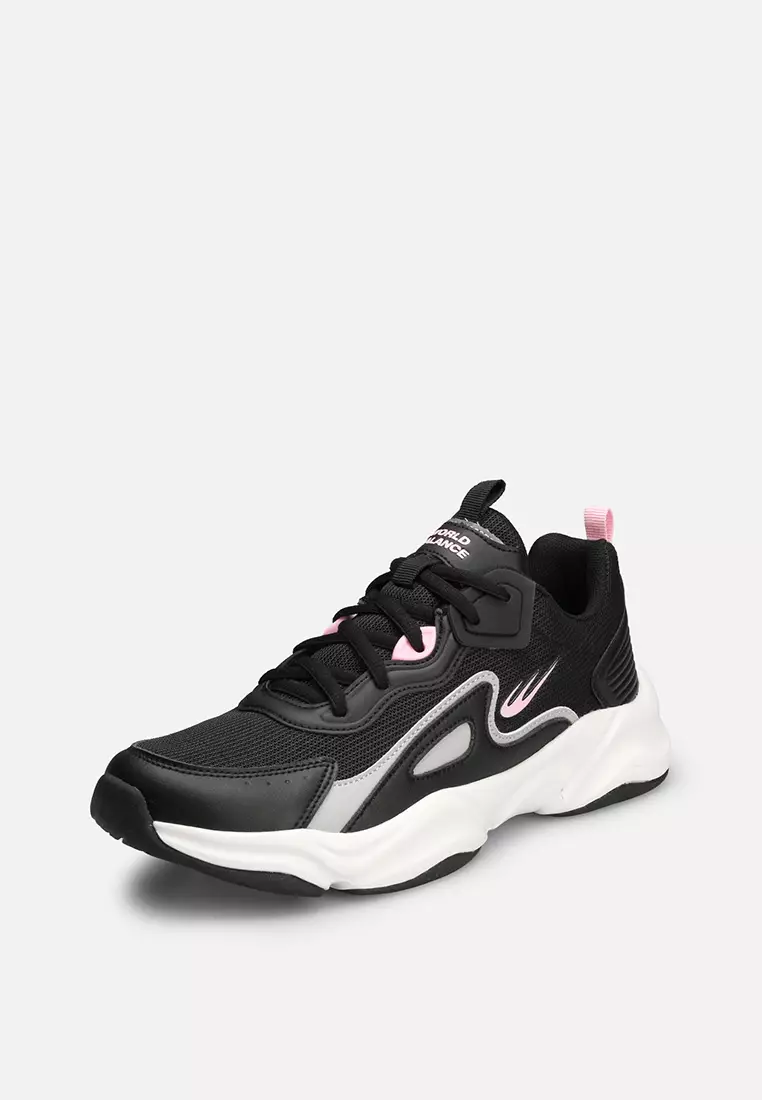 World balance black rubber shoes for ladies discount