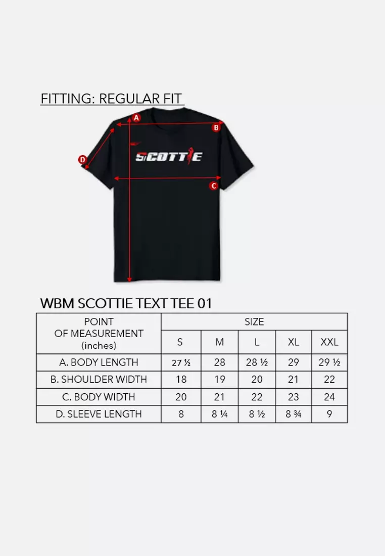 World Balance Men's Scottie Text Tee 01