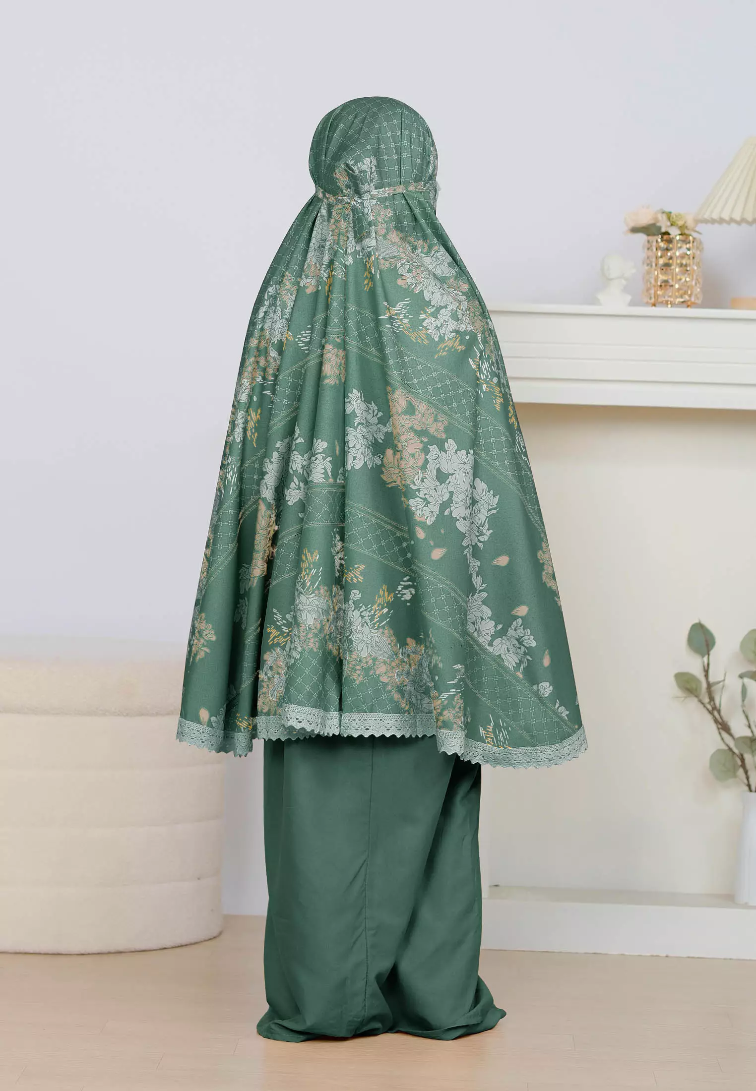 Cotton Bee - Mukena Motif Ananta Sarimbit Prayer Set 2in1 Anak