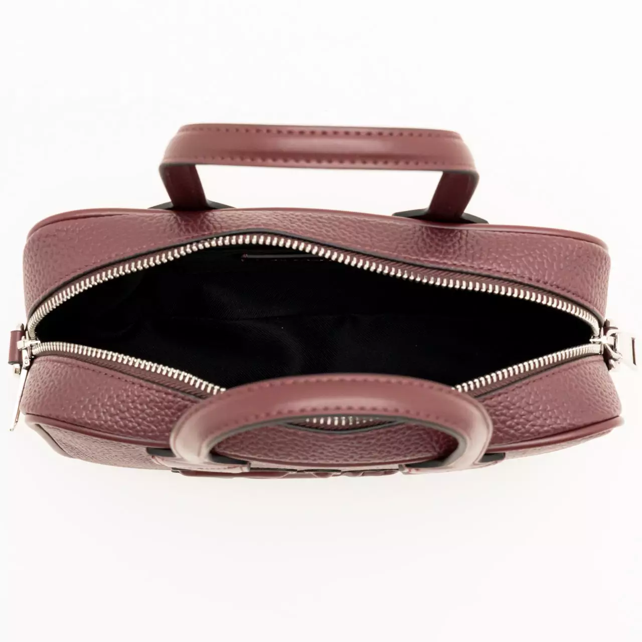 K/Skuare Bauletto Grainy Handbag Windsor Burgundy