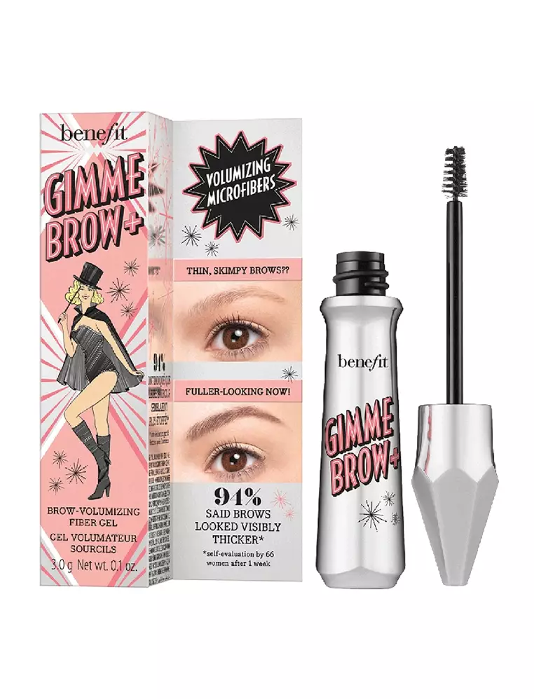 Benefit Gimme Brow+ Volumizing Eyebrow Gel Mini - Water-Resistant Eyebrow Gel Shade 3.5