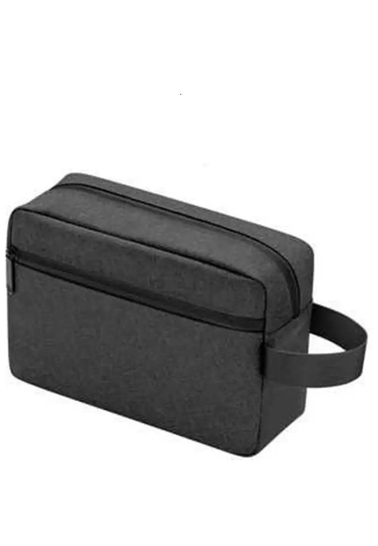 Ars Tas Gadget Organizer Large Compartment Anti Air Material Canvas ORIGINAL - Black