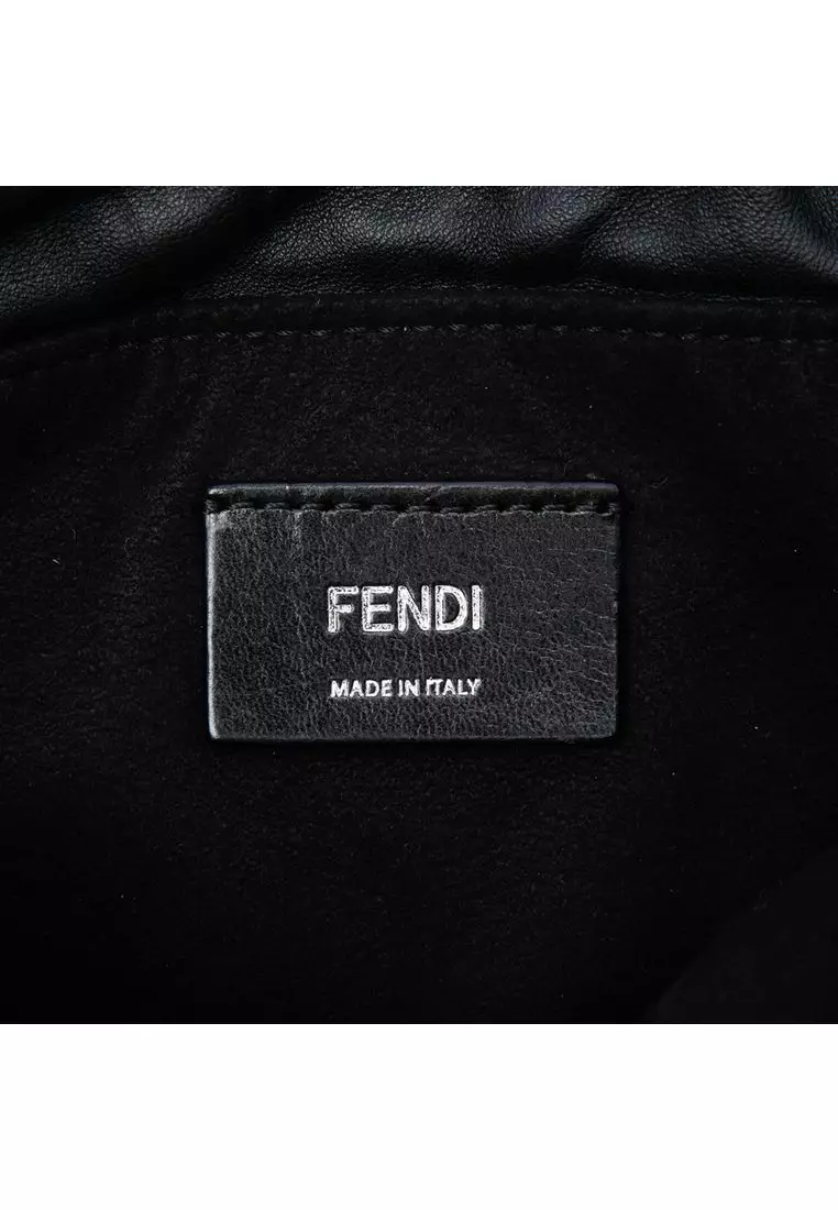 Pre-Loved Fendi Leather Pack Pouch Bag