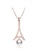 A.Excellence silver Premium Japan Akoya Sea Pearl  8.00-9.00mm Paris Tower Necklace A6B72AC34946A8GS_1
