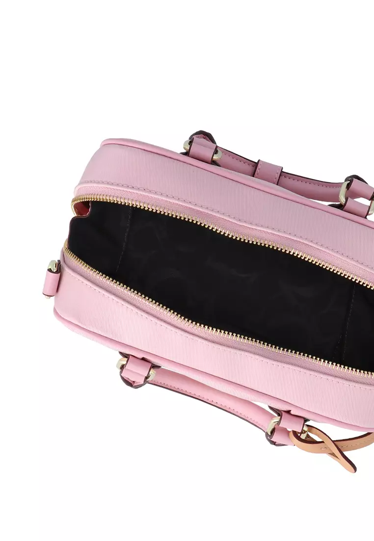Bowie Nylon Handbag S - Pink