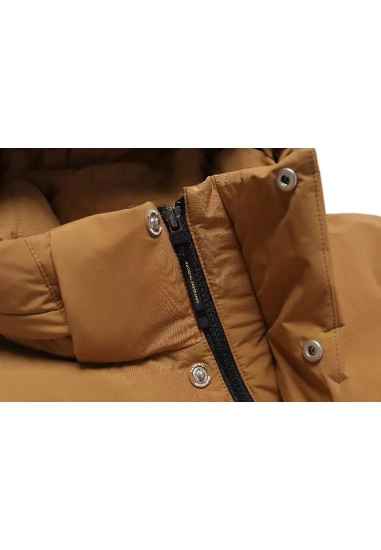 男女同款STELLER無格紋羽絨外套