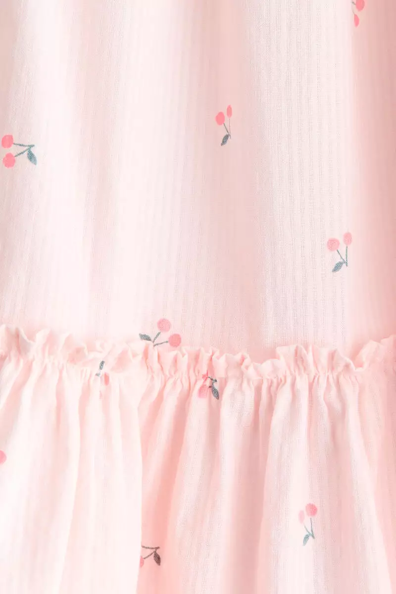 Flared cotton dress