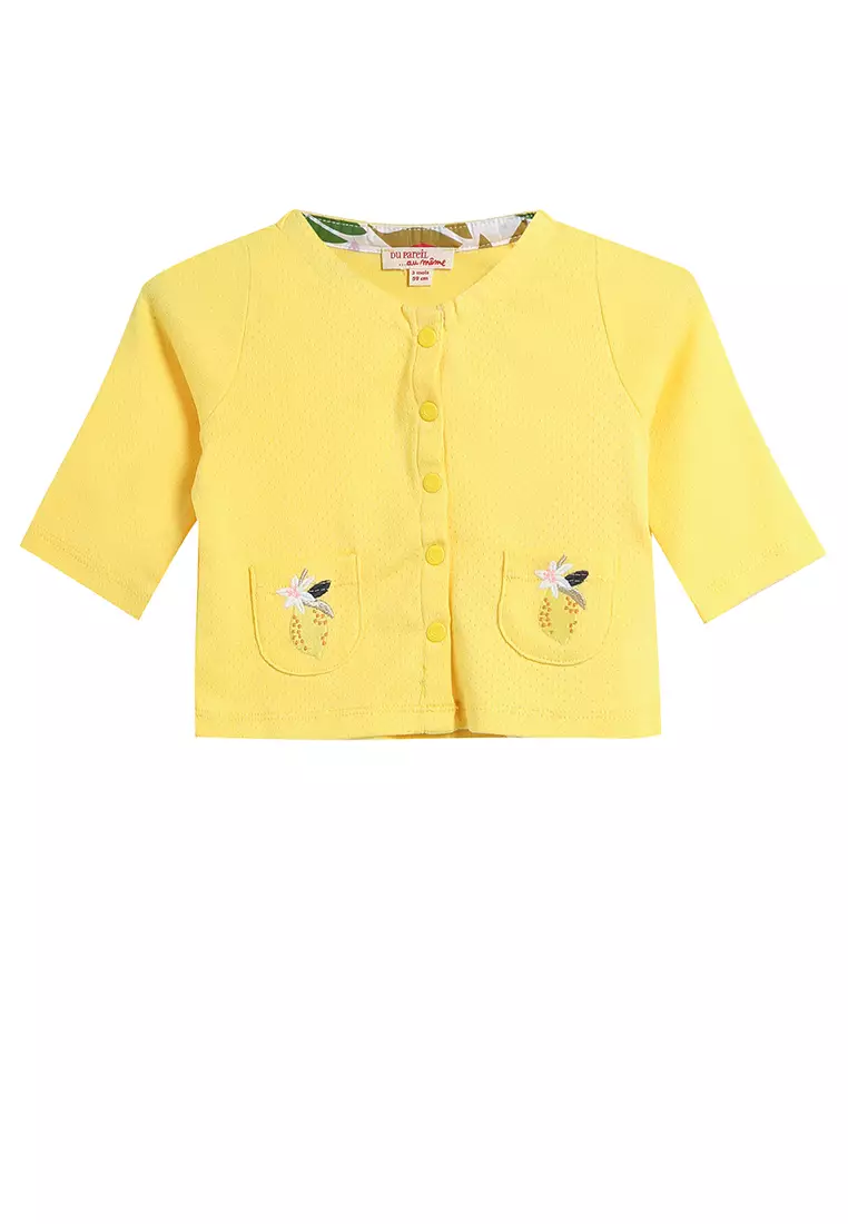 Girls hot sale pointelle cardigan