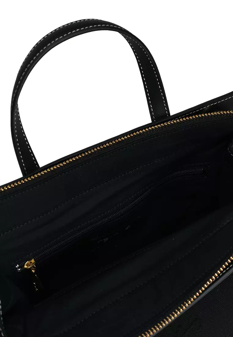 Canvas Small Top-Handle Bag