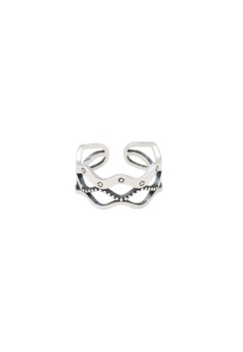 OrBeing white Premium S925 Sliver Geometric Ring 7769AACFEB8946GS_1