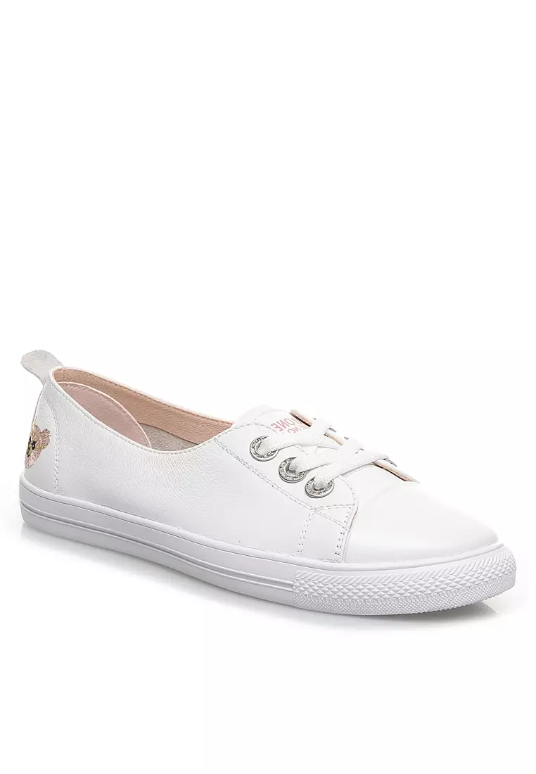Smart Causal Leather Sneakers RX5186