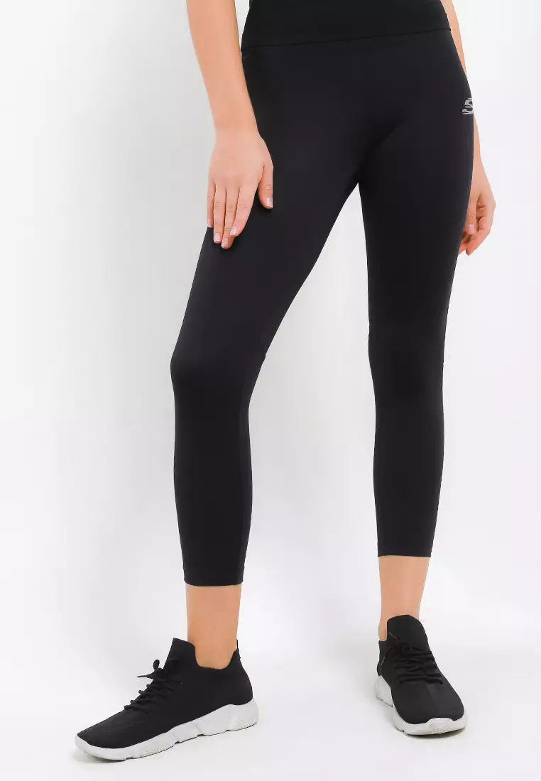 Jual SKECHERS WOMEN LEGGING - BLACK