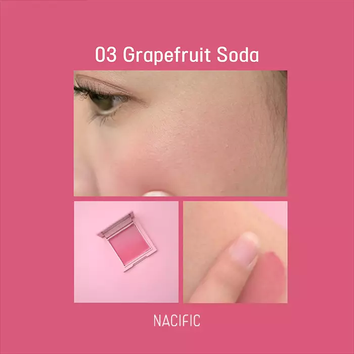 Nacific Juicy Mood Blusher 03 Grapefruit Soda