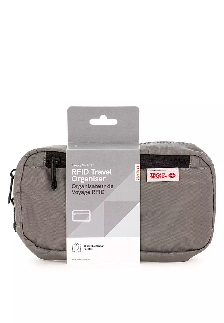 RFID Travel Organizer Grey