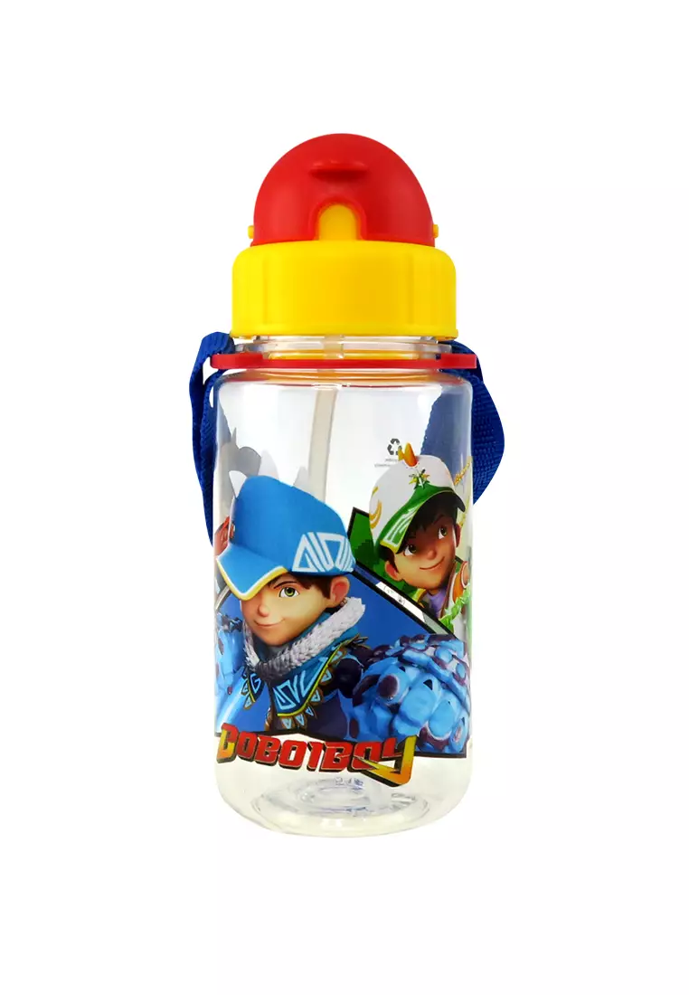 350ML Cute Pig Cartoon Water Bottle For Kids Kindergarten Boys