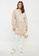 LC WAIKIKI beige Crew Neck Printed Cotton Maternity Sweatshirt F7350AA6497E35GS_5