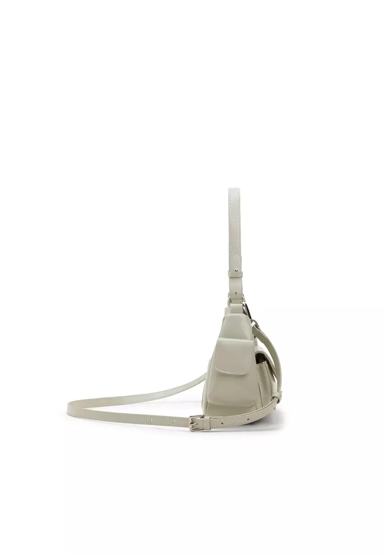 Tracey Glossy Pockets 2-Way Bag