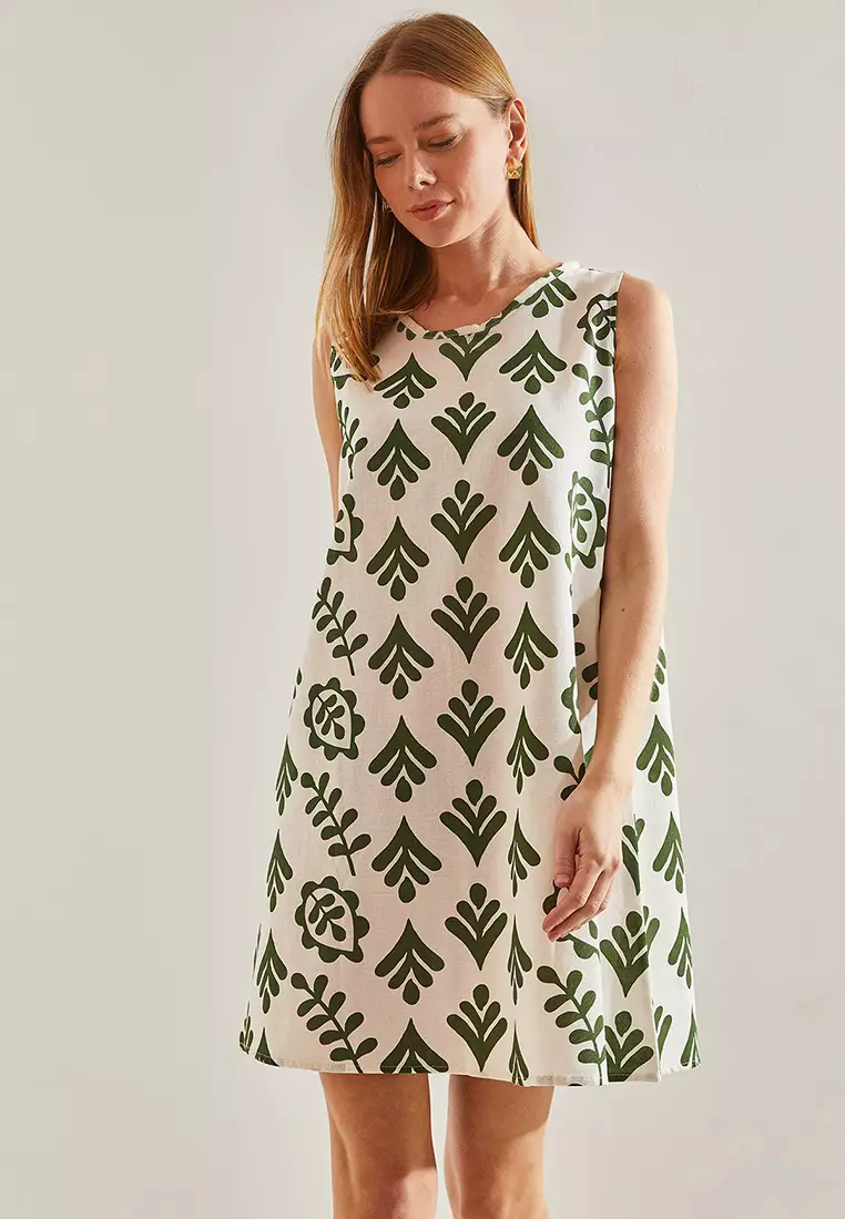 Women's Multi Patterned Dress