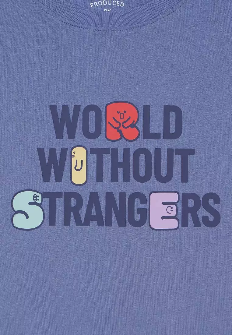 Women's WWS Boyfriend Fit Printed Tee