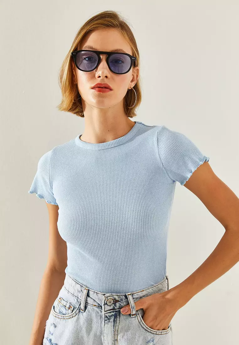 Women's Ribbed Camisole Blouse 60161026