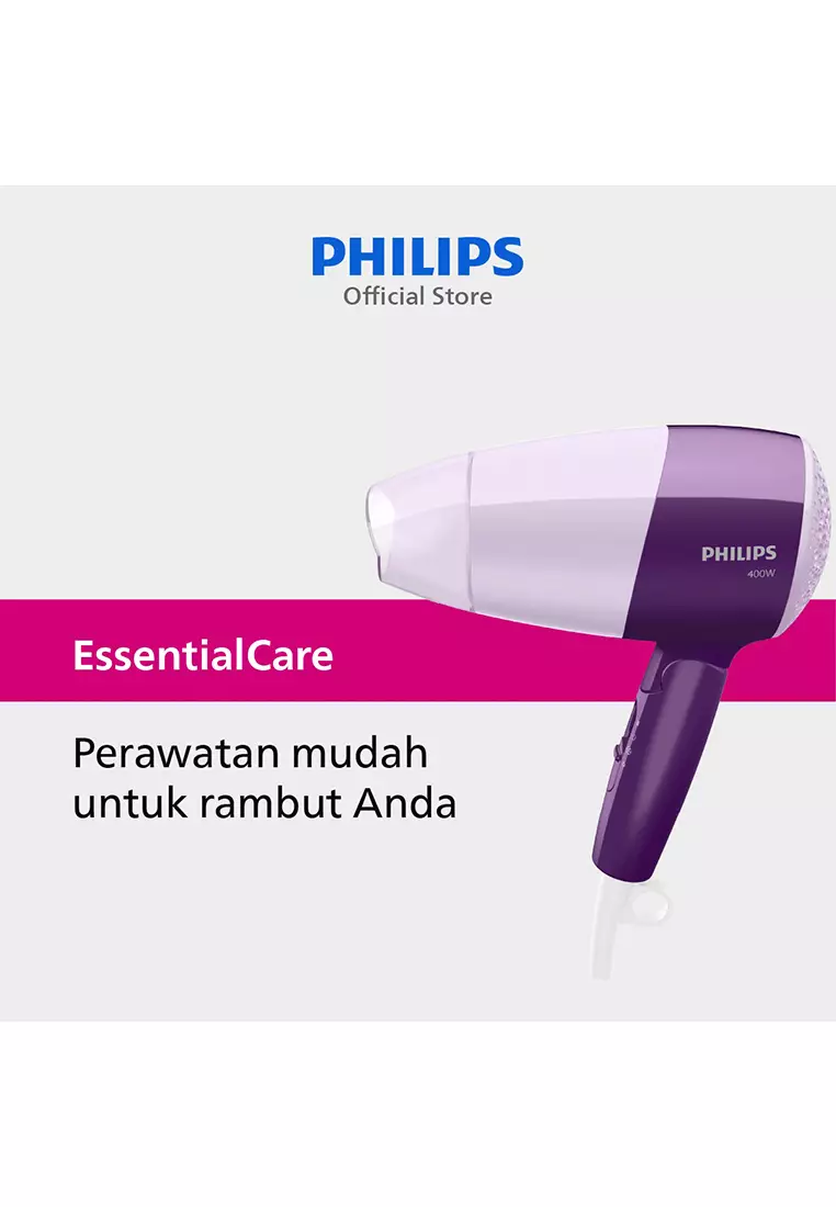 Jual Philips Philips Essential Care Hair Dryer Ungu HP8126/02