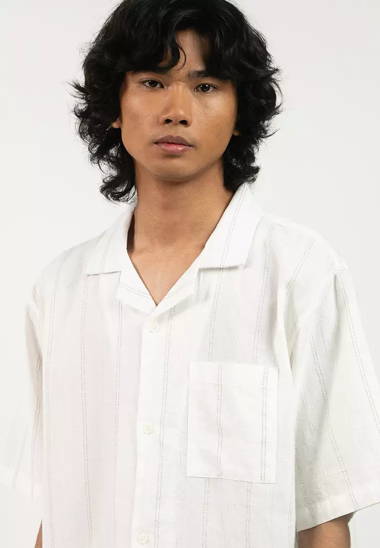 Textured Short Sleeve Shirt