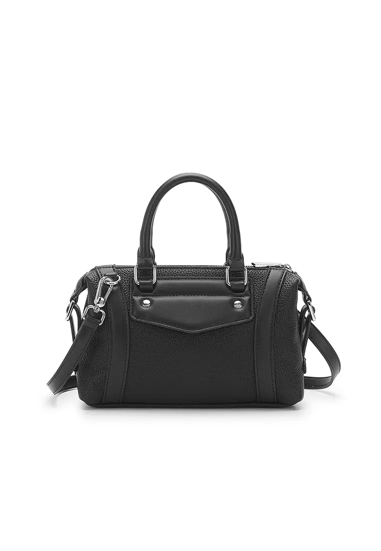 Women's Top Handle Bag / Sling Bag / Crossbody Bag / Shoulder Bag - Black