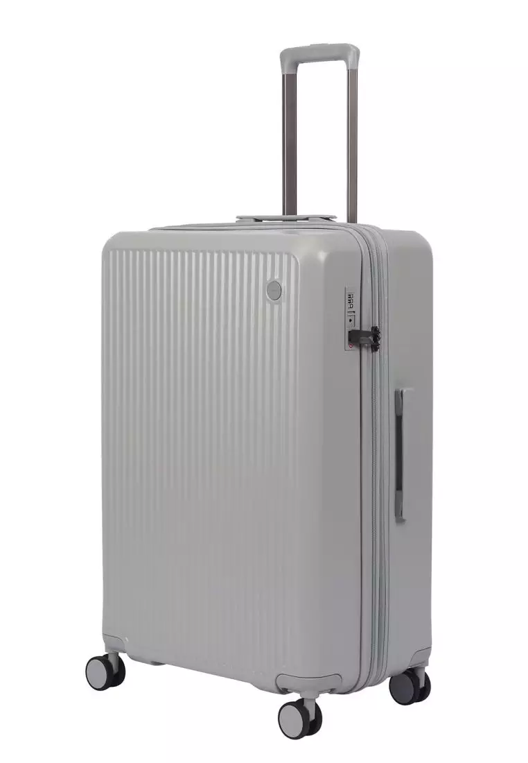 Crossing VIVE Polycarbonate Expandable Large Luggage V2 - Grey