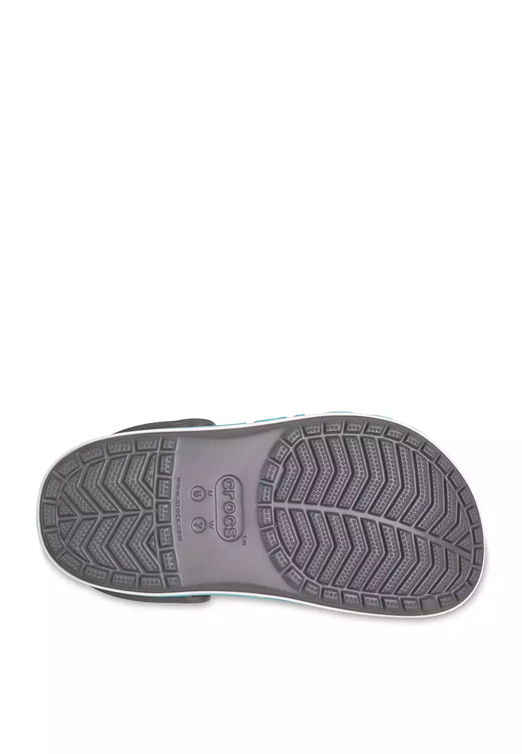 Crocs Unisex Bayaband Clog - Charcoal/Multi