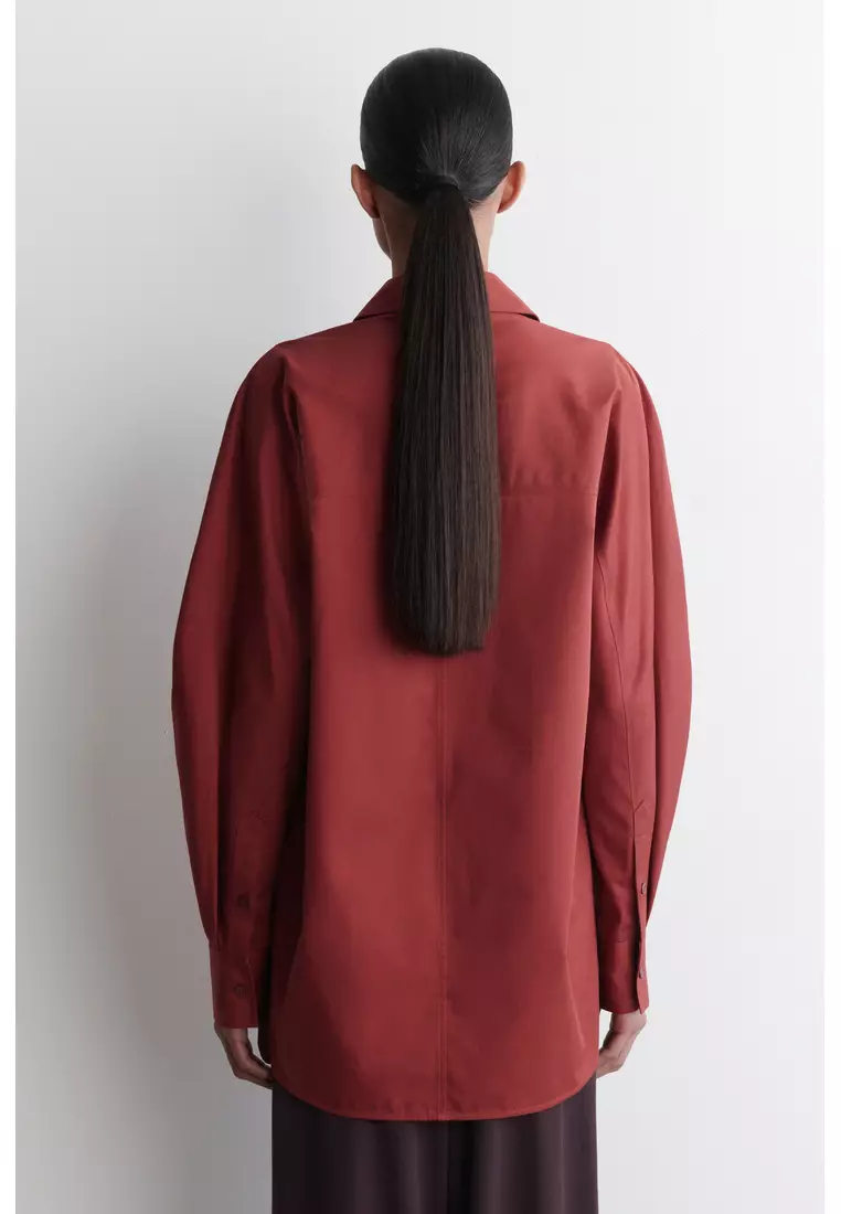 ROUNDED PIMA COTTON SHIRT