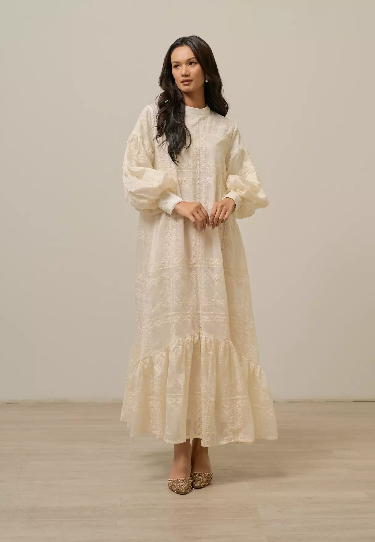 Ghaniya Dress - Ivory